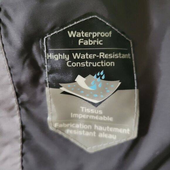 Columbia Men's Gray Black Waterproof Lined Jacket - Picture 11 of 16